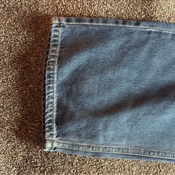 Vintage Y2K baggy hip hop men’s Sz 33x32 Levi’s silver tabmen’s blue denim Jeans